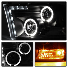 Load image into Gallery viewer, Spyder Dodge Ram 1500 09-14 10-14 Projector Headlights Halogen- LED Halo LED - Blk PRO-YD-DR09-HL-BK 5010032