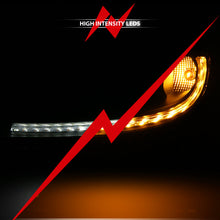 Load image into Gallery viewer, ANZO 2005-2013 Chevy Corvette Projector Plank Style Switchback H.L. Black Amber 121553