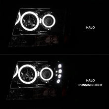 Load image into Gallery viewer, Anzo 2007-2013 Chevrolet Avalanche Projector Headlights w/ Halo Chrome
