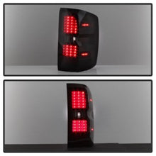 Load image into Gallery viewer, SPYDER xTune Chevy 1500 14-16 / Silverado 2500HD/3500HD LED Tail Lights - Black Smoked ALT-JH-CS14-LED-BSM 9036552