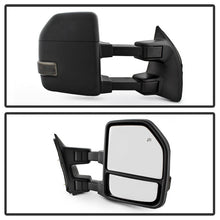 Load image into Gallery viewer, SPYDER xTune 08-15 Ford F-250 SD Heated Adj LED Signal Power Mirror - Smoke (MIR-FDSD08S-G4-PW-SM-SET) 9943096