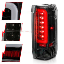 Load image into Gallery viewer, ANZO 1987-1996 Ford F-150 LED Taillights Black Housing Clear Lens (Pair) 311350