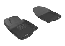 Load image into Gallery viewer, 3D MAXpider 2008-2012 Chevrolet Malibu Kagu 1st Row Floormat - Black L1CH04811509