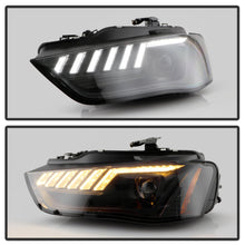 Load image into Gallery viewer, Spyder 13-16 Audi A4/S4 Halogen Model Only Projector Headlights - Black PRO-YD-AA413HALSI-BK 5088321