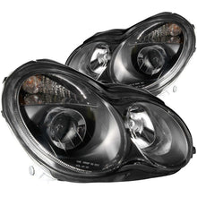 Load image into Gallery viewer, Anzo 2001-2007 Mercedes Benz C Class W203 Projector Headlights Black