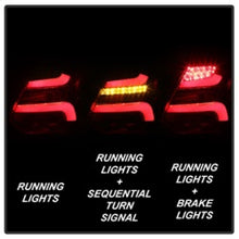 Load image into Gallery viewer, Spyder 12-14 Ford Focus 5DR LED Tail Lights - Red Clear (ALT-YD-FF12-LED-RC) 5085153