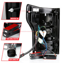Load image into Gallery viewer, ANZO 18-19 Ford F-150 LED Taillight Black Housing Clear Lens Red Light Bar W/Sequential 311314