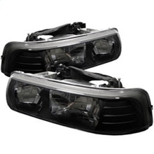 Load image into Gallery viewer, Spyder Chevy Silverado 1500 99-02/Chevy Silverado 3500 01-02 Crystal Headlights Blk HD-YD-CSIL99-BK 5012470