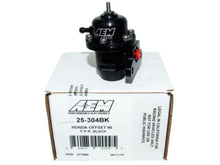 Load image into Gallery viewer, AEM Electronics Fuel Pressure Regulator Black Honda Acura