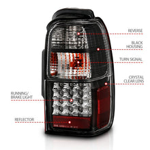 Load image into Gallery viewer, Anzo 2001-2002 Toyota 4 Runner LED Tail lights Black