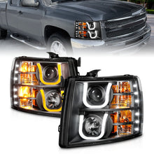 Load image into Gallery viewer, Anzo Chevy Silverado 1500 07-13 / 2500HD/3500HD Headlights W/ U-Bar Switch