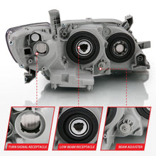 Load image into Gallery viewer, ANZO 2007-2011 Toyota Camry Projector Headlight Black Amber 121539