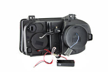 Load image into Gallery viewer, Anzo 2005-2010 Chrysler 300C Projector Headlights w/ Halo Black (CCFL) G2