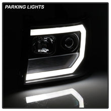 Load image into Gallery viewer, Spyder 07-13 GMC Sierra 1500-3500 Ver 2 Proj Headlights - DRL LED - All Blk PRO-YD-GS07V2-LBDRL-BKV2 5086037