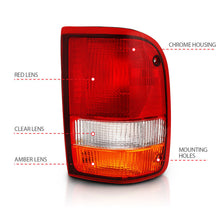 Load image into Gallery viewer, ANZO 1993-1997 Ford Ranger Tail Light Red/Cear (OE) 311310