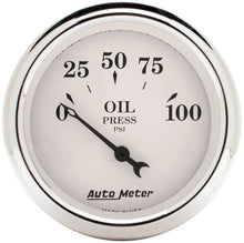 Load image into Gallery viewer, Autometer Old Tyme White 5 Piece Kit (MPH/FUEL/OILP/WTMP/BAT) 59-60 Chevy Car Direct-Fit Dash Kit 7034-OTW