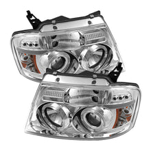 Load image into Gallery viewer, Spyder Ford F150 04-08 Projector Headlights Version 2 LED Halo LED Chrm PRO-YD-FF15004-HL-G2-C 5010216