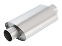 Load image into Gallery viewer, Borla XR-1 Multi-Core 3in Ctr-Ctr Oval 12in x 4.25in x 7.88in Rotary Engine Equipped Racing Muffler 400372