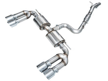 Load image into Gallery viewer, AWE Tuning AWE 22-24 Audi 8Y S3 Touring Edition Exhaust - Chrome Silver Tips 3015-42897