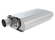 Load image into Gallery viewer, Borla CrateMuffler SBC 283/327/350 2.25 inch Offset In/Out 14in x 4.35in x 9in Oval S-Type Muffler 400846