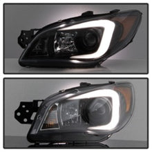 Load image into Gallery viewer, Spyder Subaru WRX 06-07 Projector Headlights - HID Model Only - Black PRO-YD-SWRX06-HID-LBDRL-BK 5083913