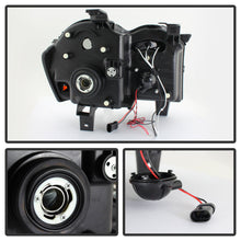 Load image into Gallery viewer, Spyder Jeep Grand Cherokee 05-07 Projector Headlights LED Halo LED Blk Smke PRO-YD-JGC05-HL-BSM 5078551