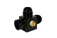 Load image into Gallery viewer, Aeromotive 2x Male AN-08 x ORB-06 Port Tee with Gauge Port