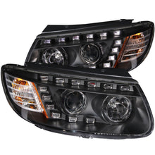 Load image into Gallery viewer, Anzo 2007-2007 Hyundai Santa Fe Projector Headlights w/ LED Black