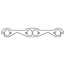 Load image into Gallery viewer, Cometic Gasket Cometic Chevy Gen1 Small Block V8 .060in HTS Exhaust Mani Gskt Set-1.710in x 1.550in Brodix D Ports C15199