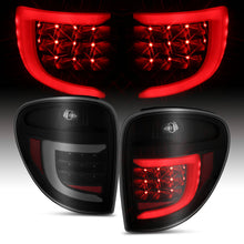 Load image into Gallery viewer, ANZO 2004-2007 Dodge Grand Caravan LED Tail Lights w/ Light Bar Black Housing Smoke Lens 311366