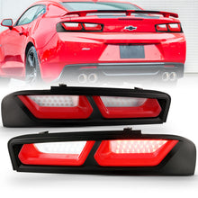 Load image into Gallery viewer, ANZO 2016-2018 Chevrolet Camaro L.E.D T.L Red/Clear 321349