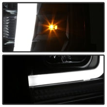 Load image into Gallery viewer, Spyder 08-10 Ford F-250 Projector Headlights V2 - Light Bar DRL LED - Black PRO-YD-FS08V2-LB-BK 5084477