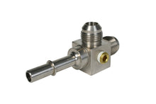 Load image into Gallery viewer, Aeromotive 3/8'' Male Quick Connect to (2) ORB-08 Male Flare T