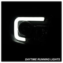 Load image into Gallery viewer, Spyder Toyota Tundra 2014-2016 Projector Headlights Light Bar DRL Black Smoke PRO-YD-TTU14-DRL-BSM 5080165