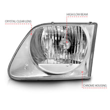 Load image into Gallery viewer, Anzo 1997-2003 Ford F-150 Crystal Headlights Chrome