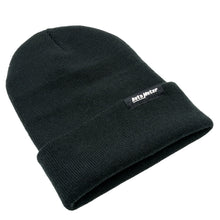 Load image into Gallery viewer, AutoMeter Black Fold Cuff Knit Hat 0443