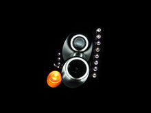 Load image into Gallery viewer, Anzo 2003-2007 Infiniti G35 Projector Headlights w/ Halo Black (CCFL) (HID