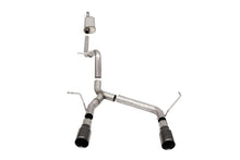Load image into Gallery viewer, Corsa 07-18 Jeep Wrangler JKU 3.6L Sport 2.75in Cat-Back Exhaust w/ Single 4in Black Tips 21122BLK