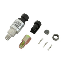 Load image into Gallery viewer, AEM 1000 PSIg Stainless Sensor Kit - 1/8in NPT Male Thread to -4 Adapter
