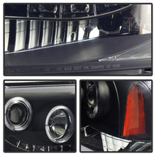 Load image into Gallery viewer, Spyder Ford F250/350 05-07 Projector Headlights LED Halo LED Blk Smke PRO-YD-FS05-HL-BSM 5078483