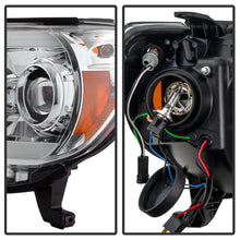Load image into Gallery viewer, Spyder Toyota Tacoma 12-16 Projector Headlights Light Bar DRL Chrome PRO-YD-TT12-LBDRL-C 5081704