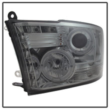Load image into Gallery viewer, Spyder Dodge Ram 1500 09-14 10-14 Projector Headlights Halogen- LED Halo LED- Smke PRO-YD-DR09-HL-SM 5010056
