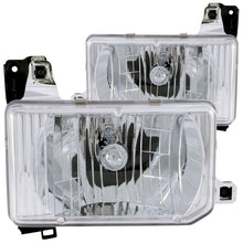 Load image into Gallery viewer, Anzo 1988-1989 Nissan Hardbody Crystal Headlights Chrome