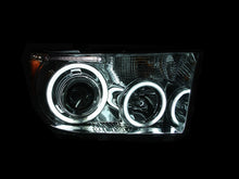 Load image into Gallery viewer, Anzo 2007-2013 Toyota Tundra Projector Headlights w/ Halo Black (CCFL)