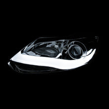 Load image into Gallery viewer, Anzo 2012-2014 Ford Focus Projector Headlights w/ Plank Style Design Black