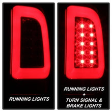 Load image into Gallery viewer, Spyder 08-16 Ford Super Duty F-250 V3 Light Bar LED Tail Lights - Red Clear (ALT-YD-FS07V3-LBLED-RC) 5084736