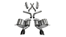 Load image into Gallery viewer, Corsa Performance 12-14 Jeep Grand Cherokee 6.4L V8 Black Sport Cat-Back Exhaust