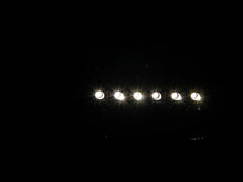 Load image into Gallery viewer, Anzo 2000-2004 Ford Excursion Crystal Headlights Black w/ LED 1pc