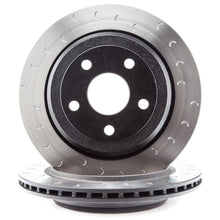 Load image into Gallery viewer, Alcon 2007+ Jeep JK-JL 330x22mm Rotors 4-Piston Red Calipers Rear Brake Kit (Includes Brake Lines) BKR5059D12