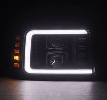 Load image into Gallery viewer, AlphaRex 92-96 Ford F-Series/Bronco PRO-Series Proj Headlight Blk w/Seq. Sig &amp; DRL 880266 *Discontinued